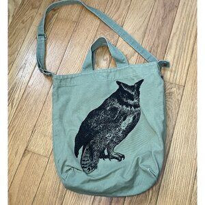 BAGGU Duck Tote with Owl Design